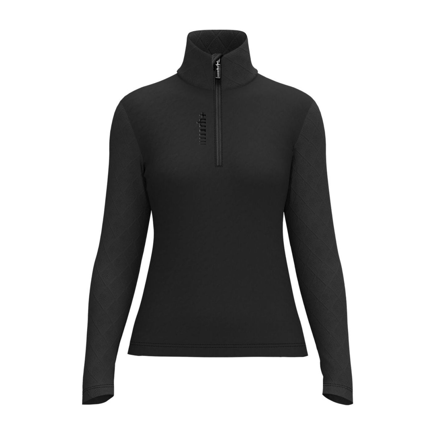 Zero RH+ Maglia Twist Half Zip Black da Donna