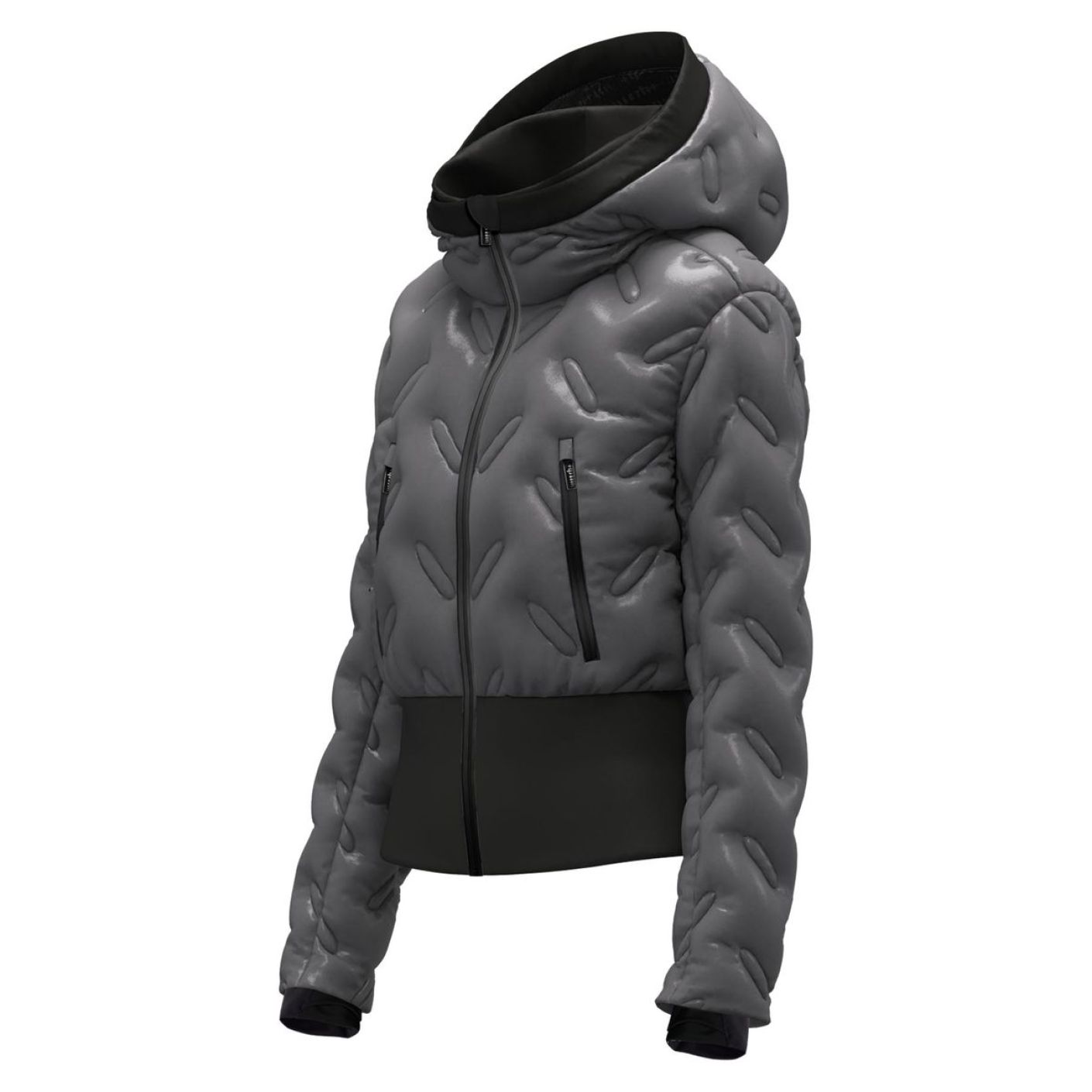 Zero RH+ Crop Jacket Calipso II Silver for Women