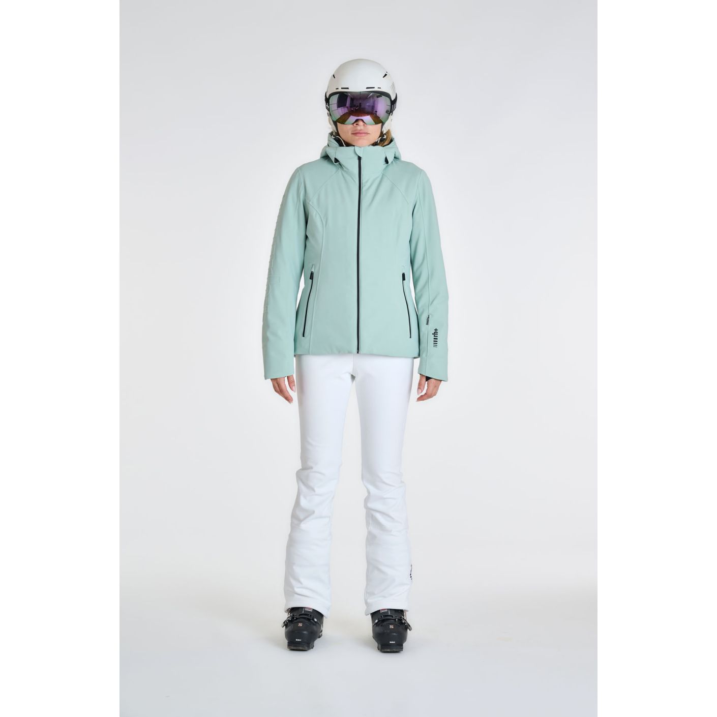 Zero RH+ Jacke Ski Logo Advanced Aqua Damen