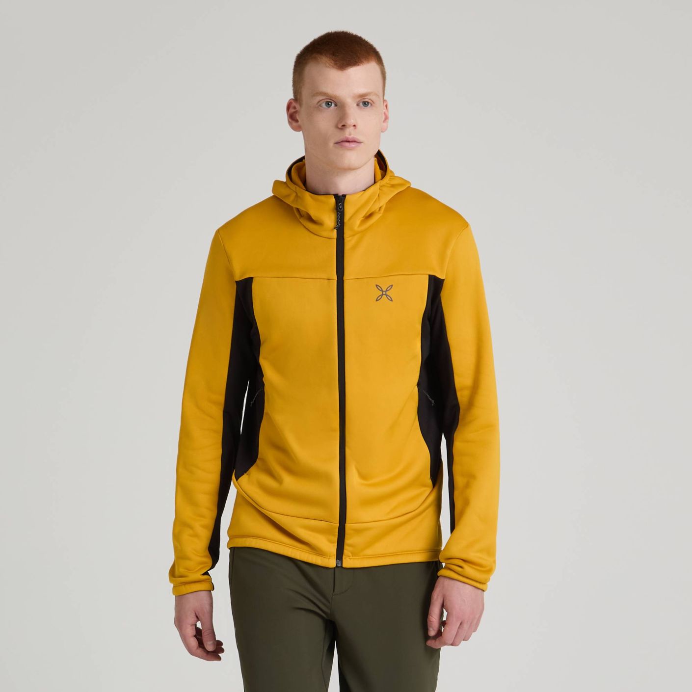 Montura Maglia Pulse Hooded Senf da Uomo