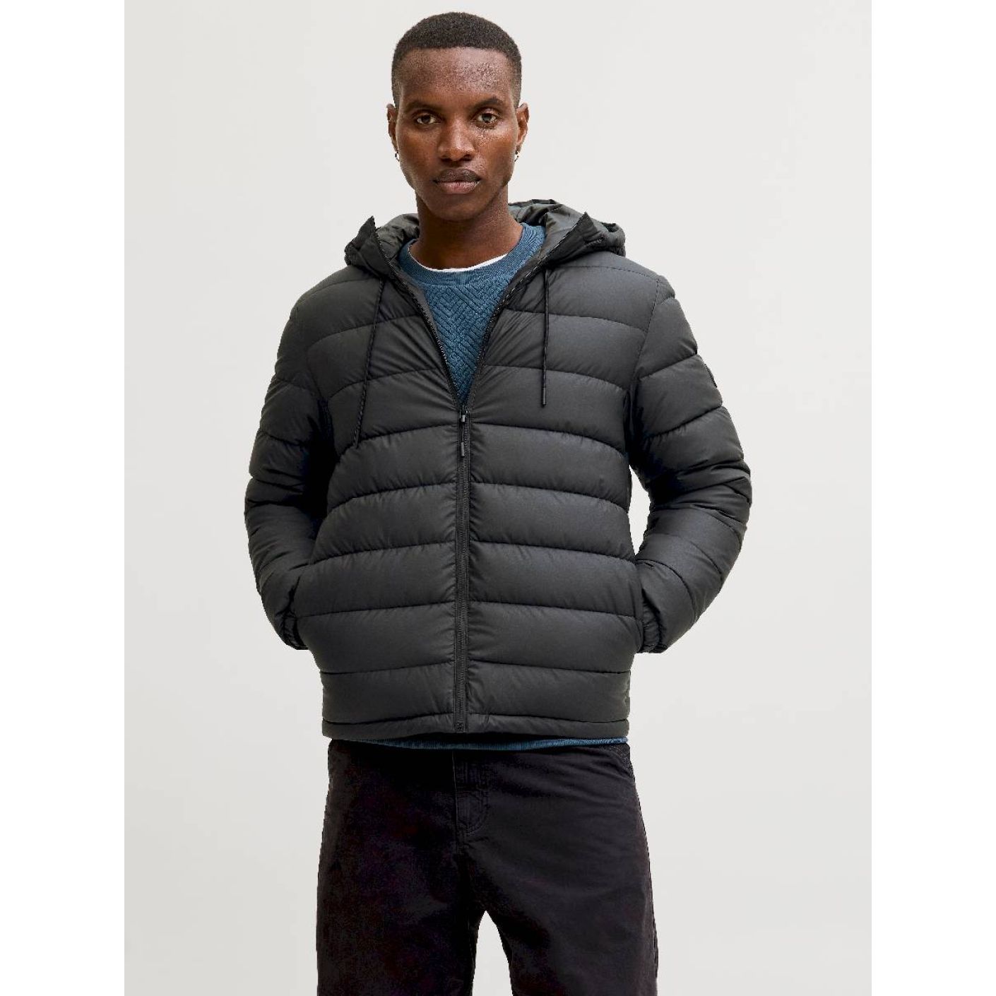 Jack & Jones Puffer Jacket Black