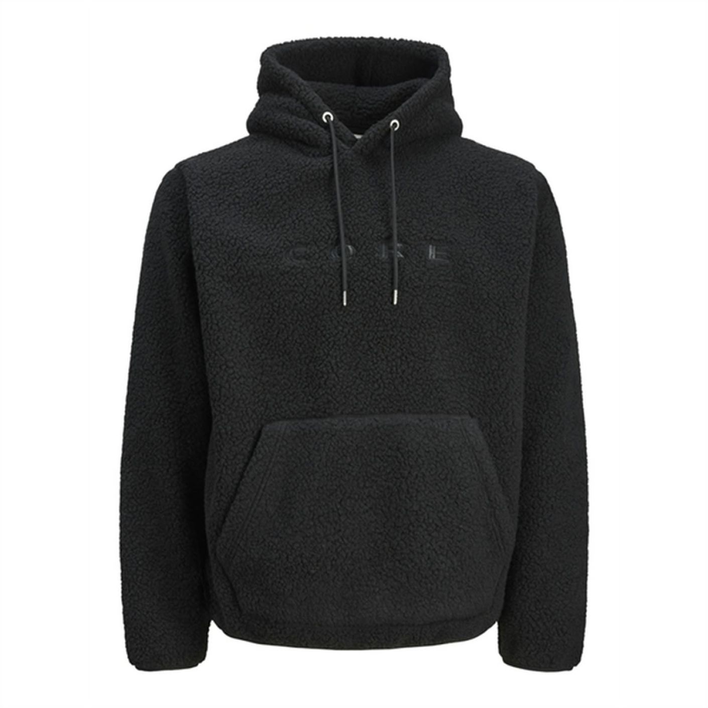 Jack & Jones Felpa Teddy Jcoflare Black da Uomo