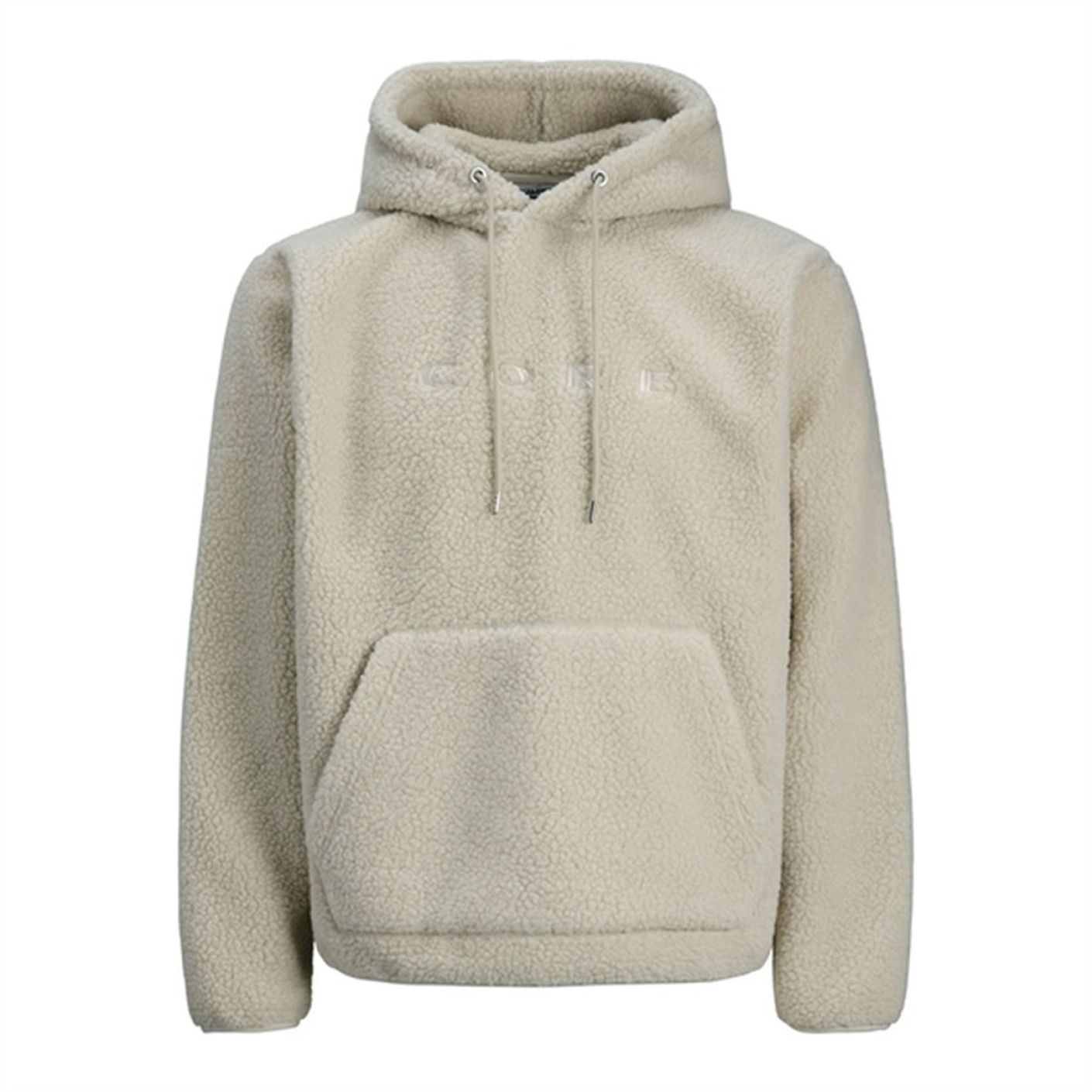 Jack & Jones Felpa Teddy Jcoflare Oatmeal da Uomo