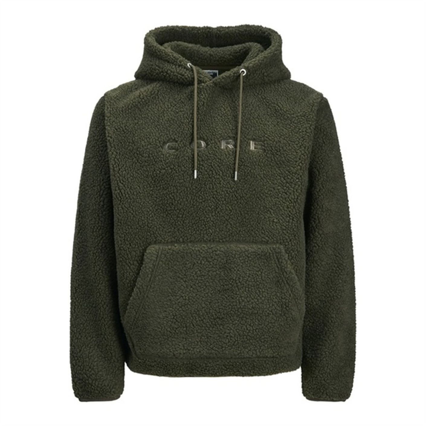 Jack & Jones Felpa Teddy Jcoflare Grape Leaf da Uomo