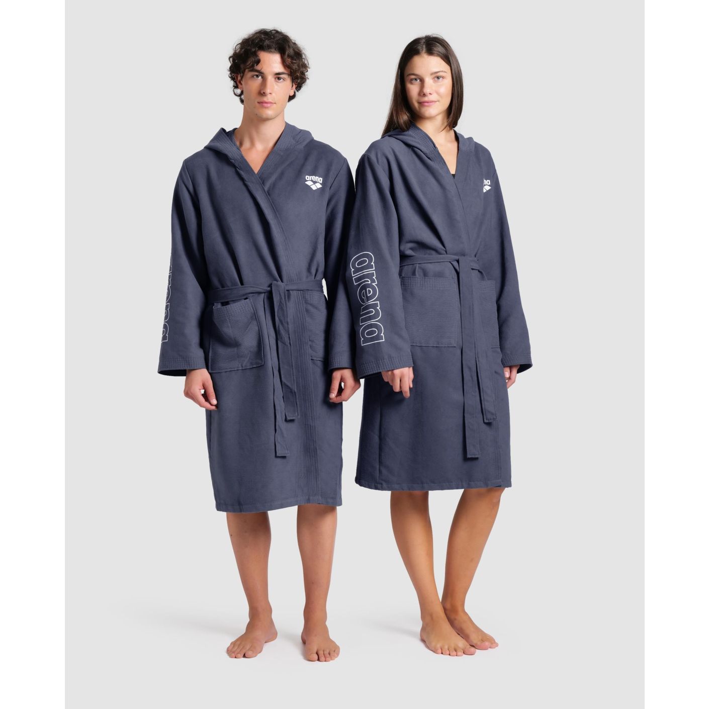 Arena Accappatoio Zeal Unisex Navy/White