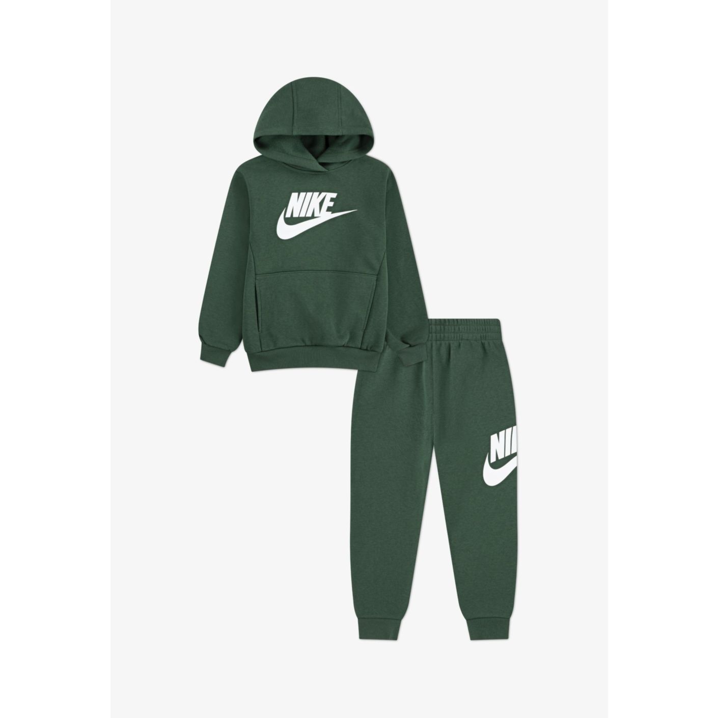 Nike Completo Club Fleece Verde da Bambino