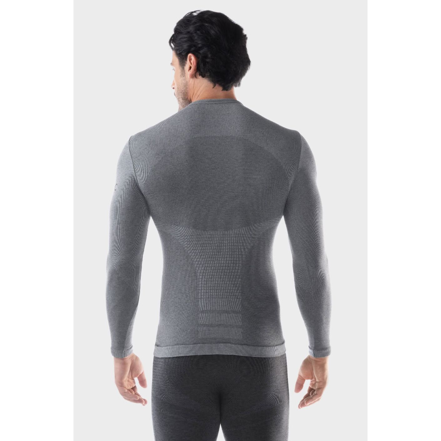 Iron-ic Maglia Termica con Cashmire Grey da Uomo