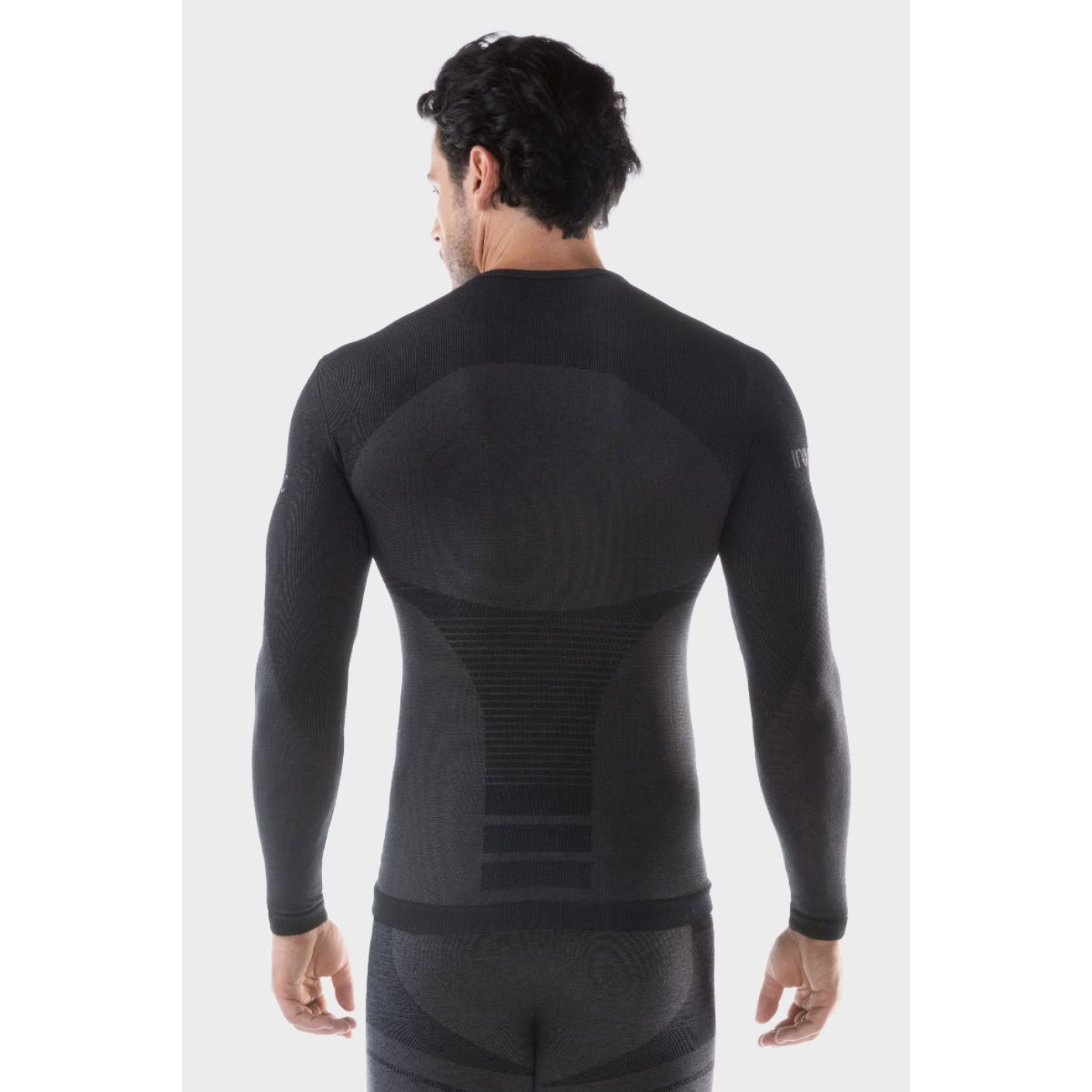Iron-ic Thermo-Shirt mit Cashmere Schwarz für Herren