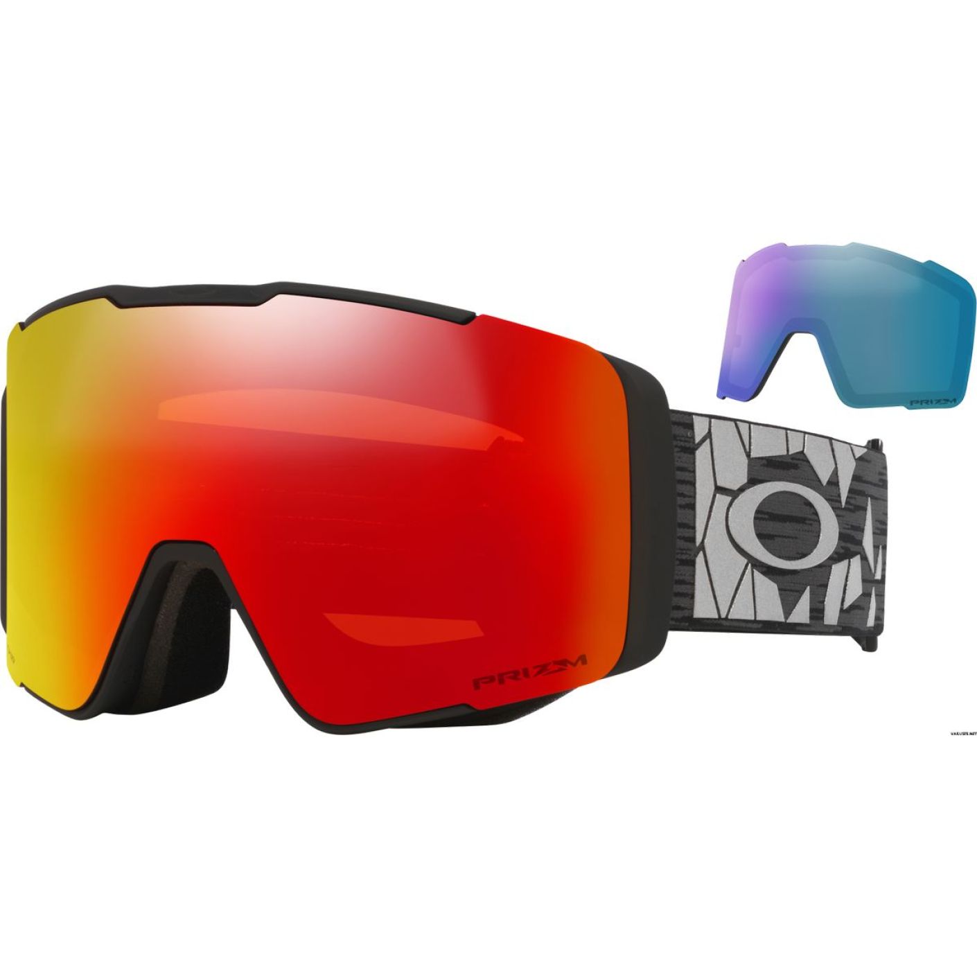 Oakley Line Miner Pro L lente Prizm Snow Torch Iridium + Prizm Snow Iced Iridium