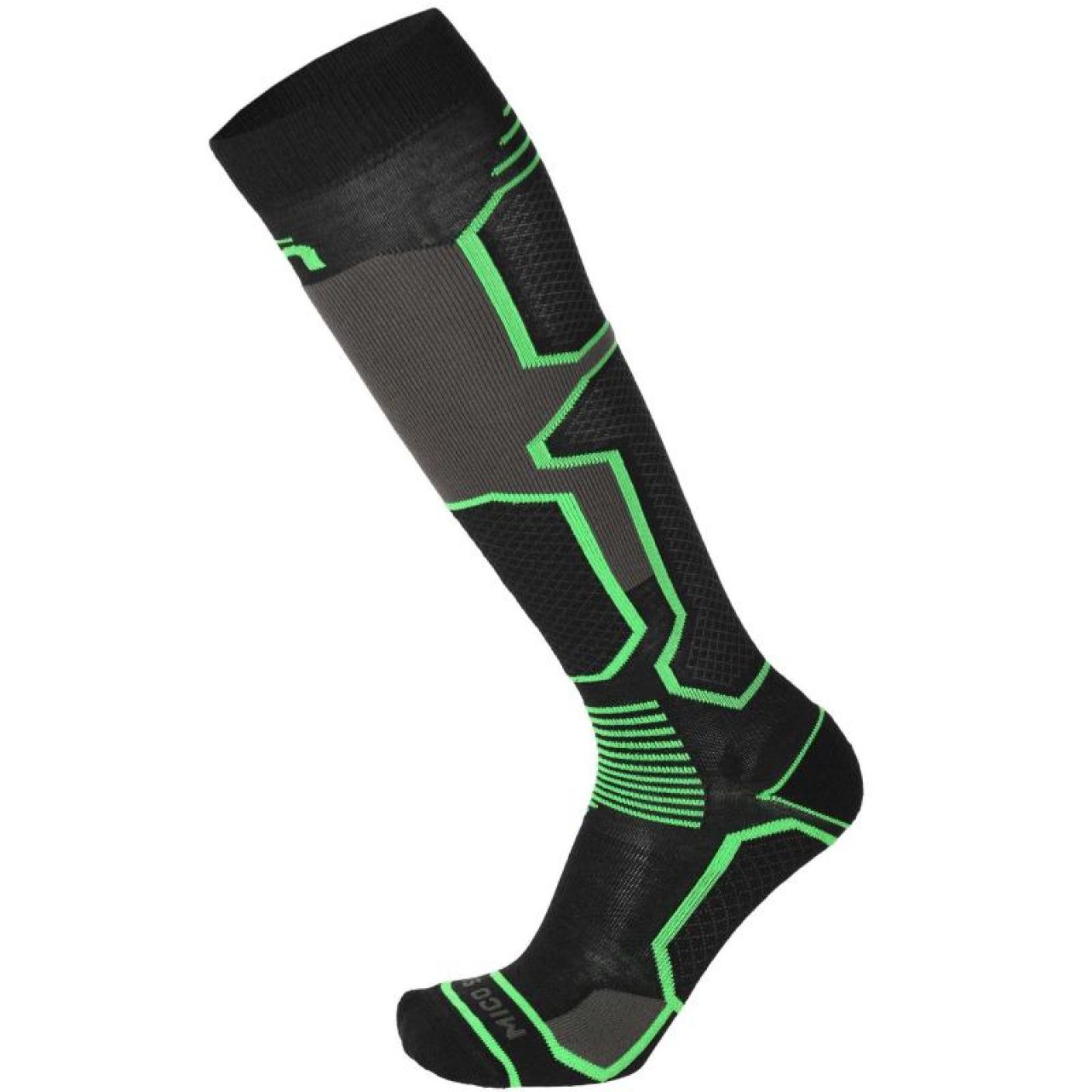 Mico Ski Warm Control Medium Black/Fluorescent Green
