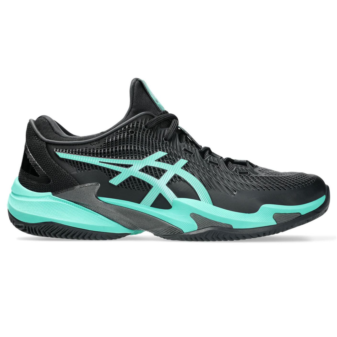 Asics Court Ff 3 Clay Black/Aurora Green