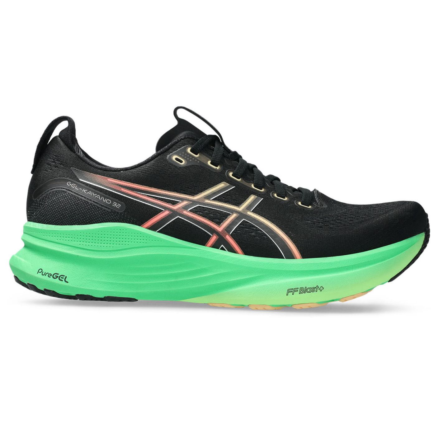 Asics Gel-Kayano 32 Black/Vital Green
