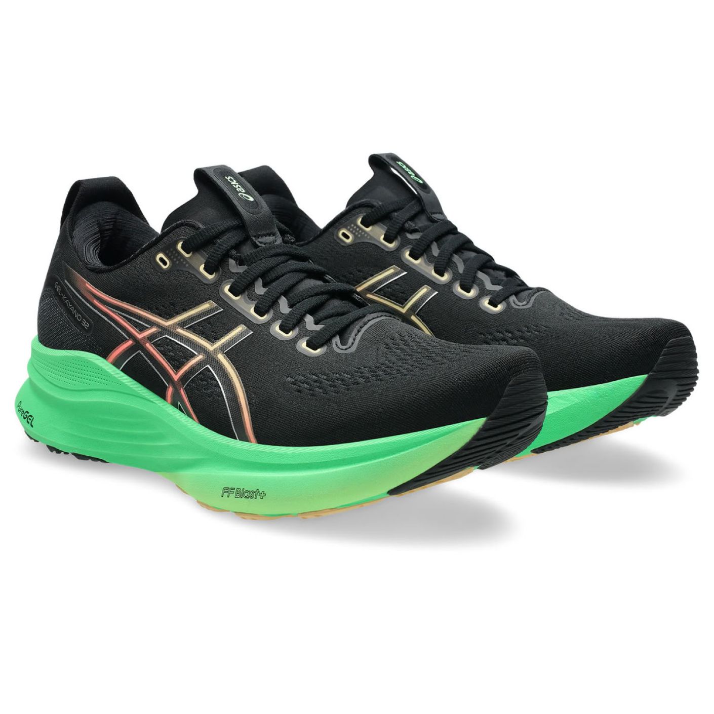 Asics Gel-Kayano 32 Black/Vital Green