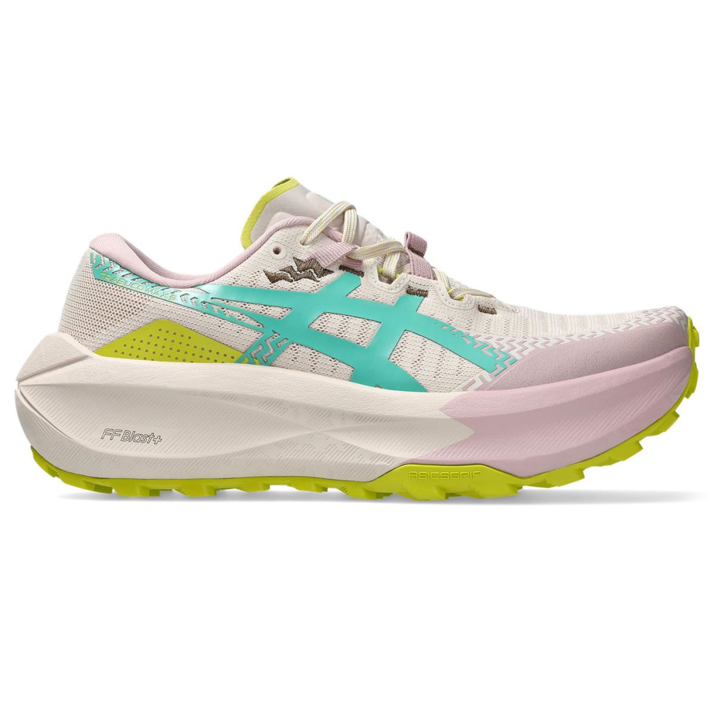 Asics Trabuco Max 5 Mineral Beige/Aurora Green da Donna