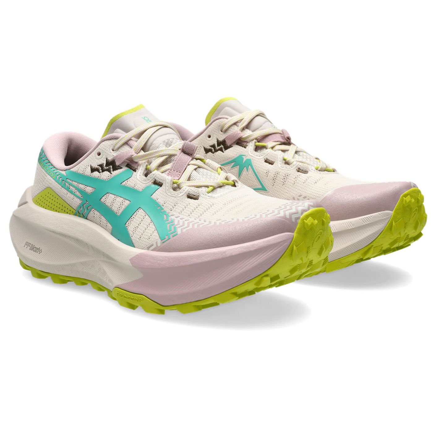 Asics Trabuco Max 5 Mineral Beige/Aurora Green
