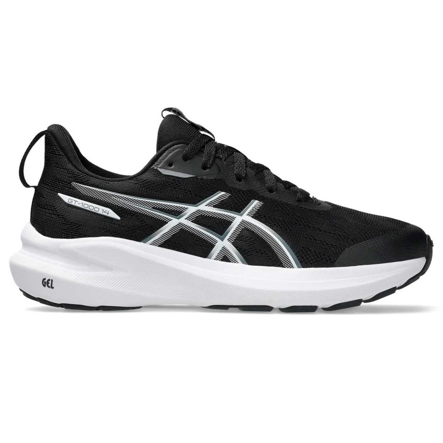 Asics Gt-1000 14 Gs Black/Steel Grey