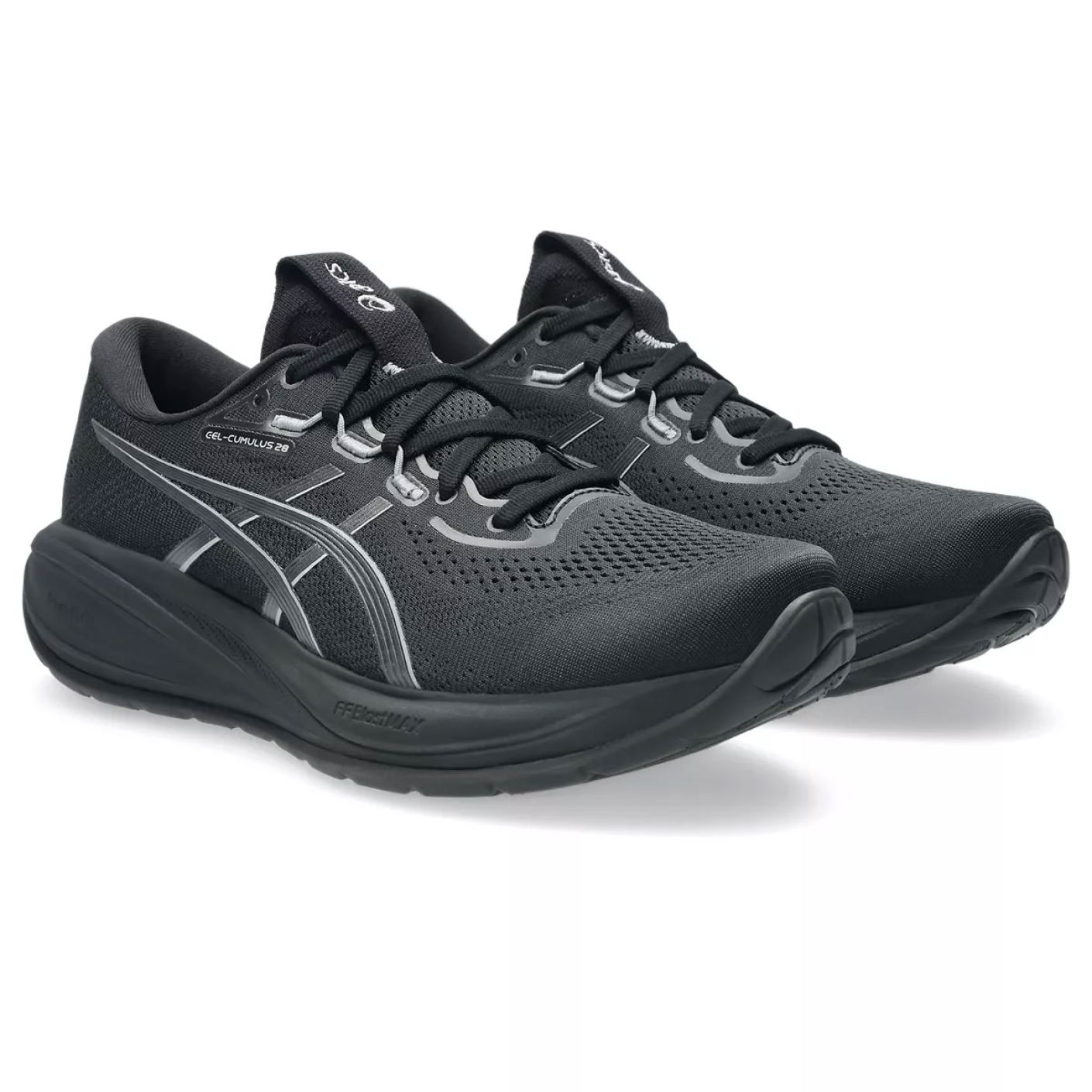 Asics Gel-Cumulus 28 Schwarz/Carrier Grau