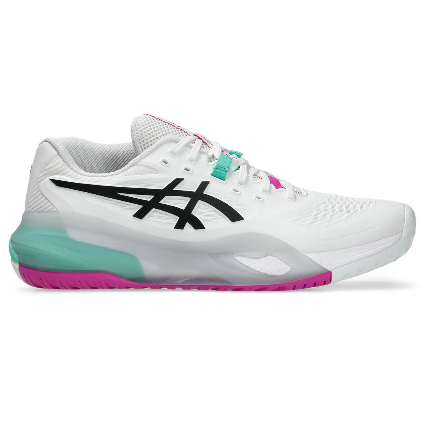 Asics Gel-Resolution X Weiß/Aurora Grün
