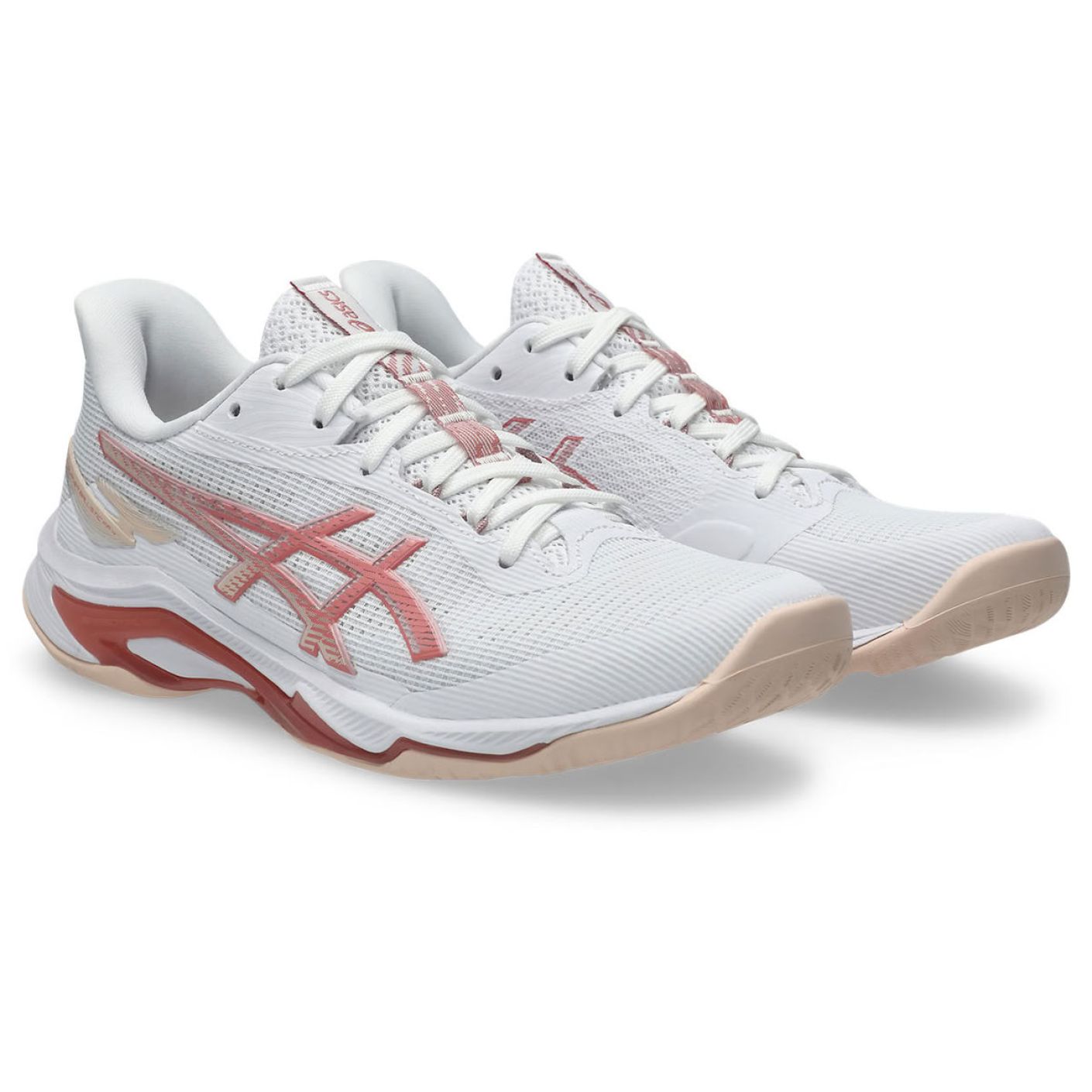Asics Netburner Ballistic Ff 4 White/Rose Rouge