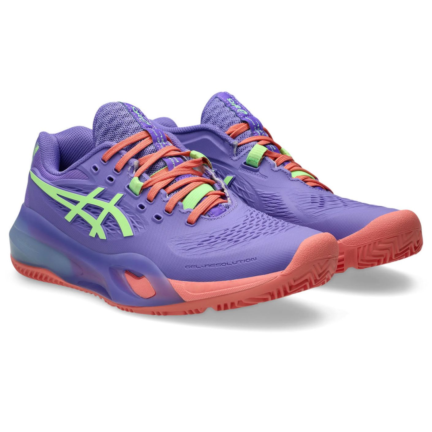 Asics Gel-Resolution X Padel Amethyst/Illuminate Green Women's