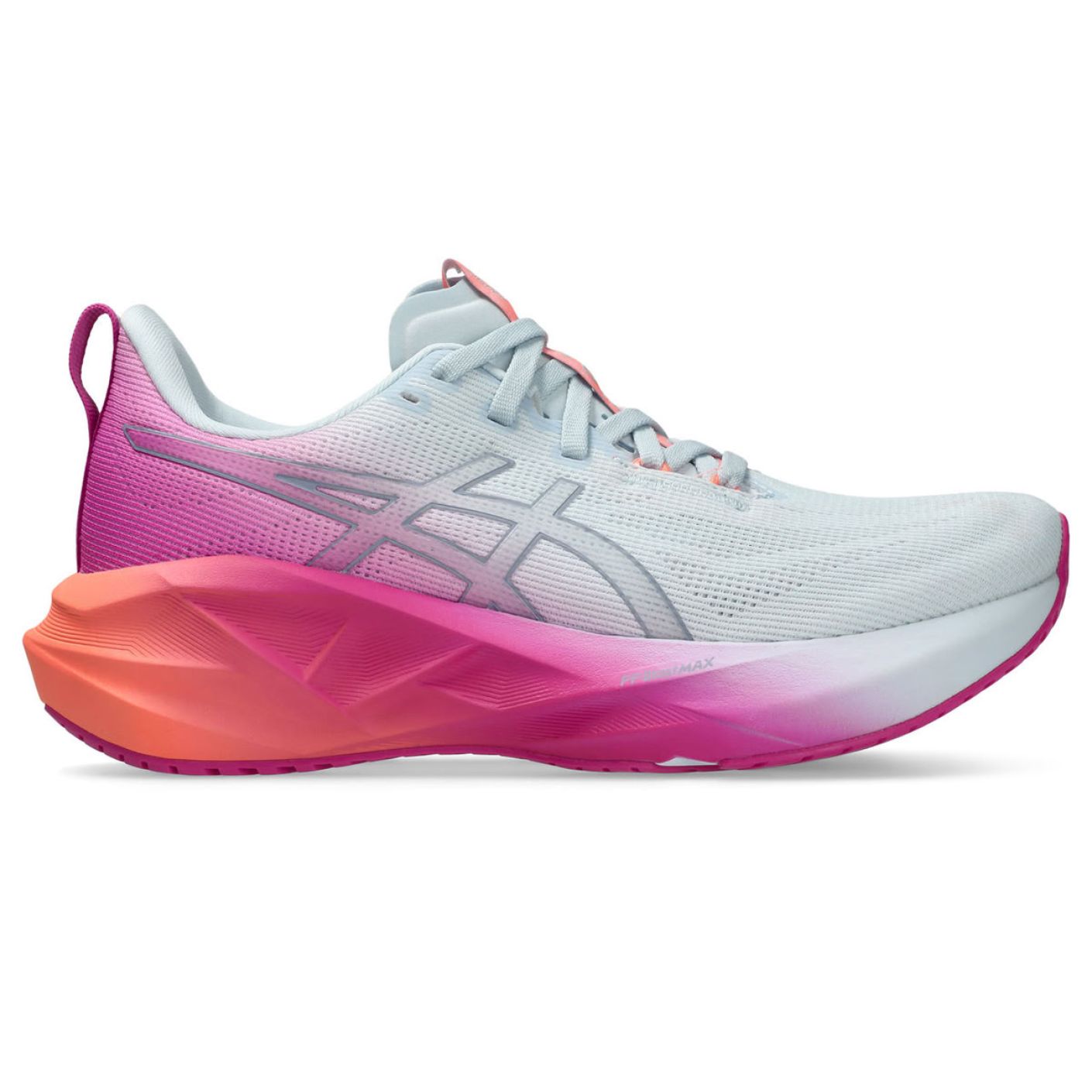 Asics Novablast 5 Sunny Sizzle Sky/Digital Sakura da Donna
