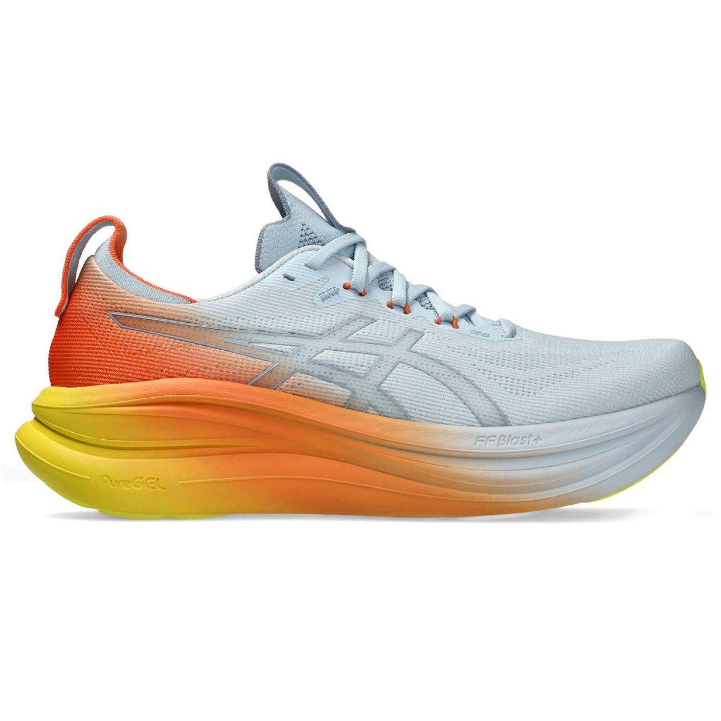 Asics Gel-Nimbus 28 Sunny Sizzle Sky/Sun Peach