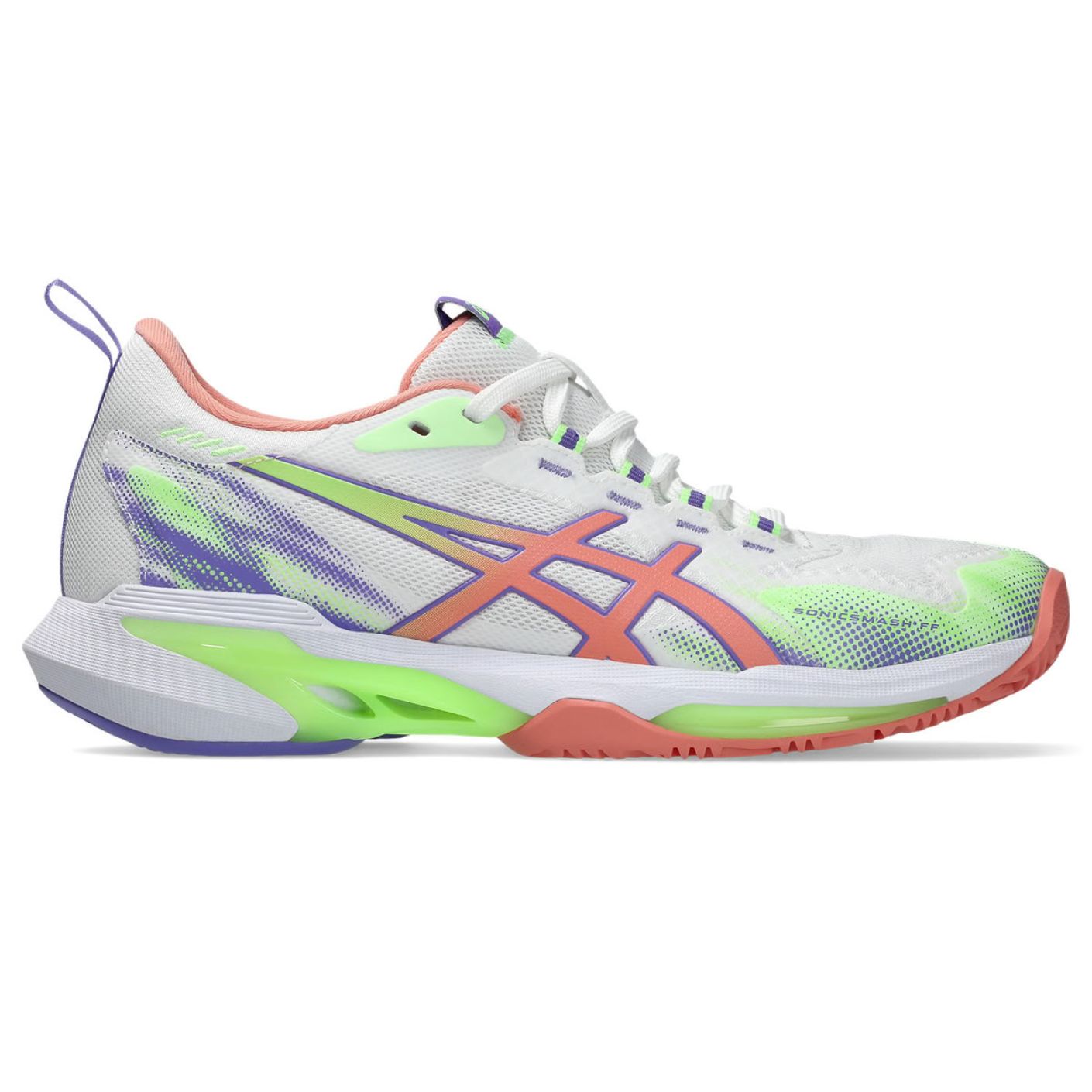 Asics Sonicsmash Ff Weiß/Guava Damen