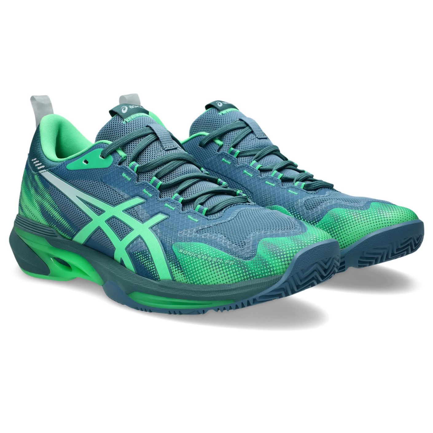 Asics Sonicsmash Ff Saba Blue/Vital Green for Men