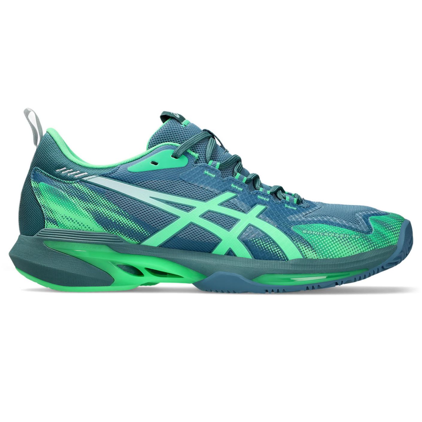 Asics Sonicsmash Ff Saba Blue/Vital Green for Men