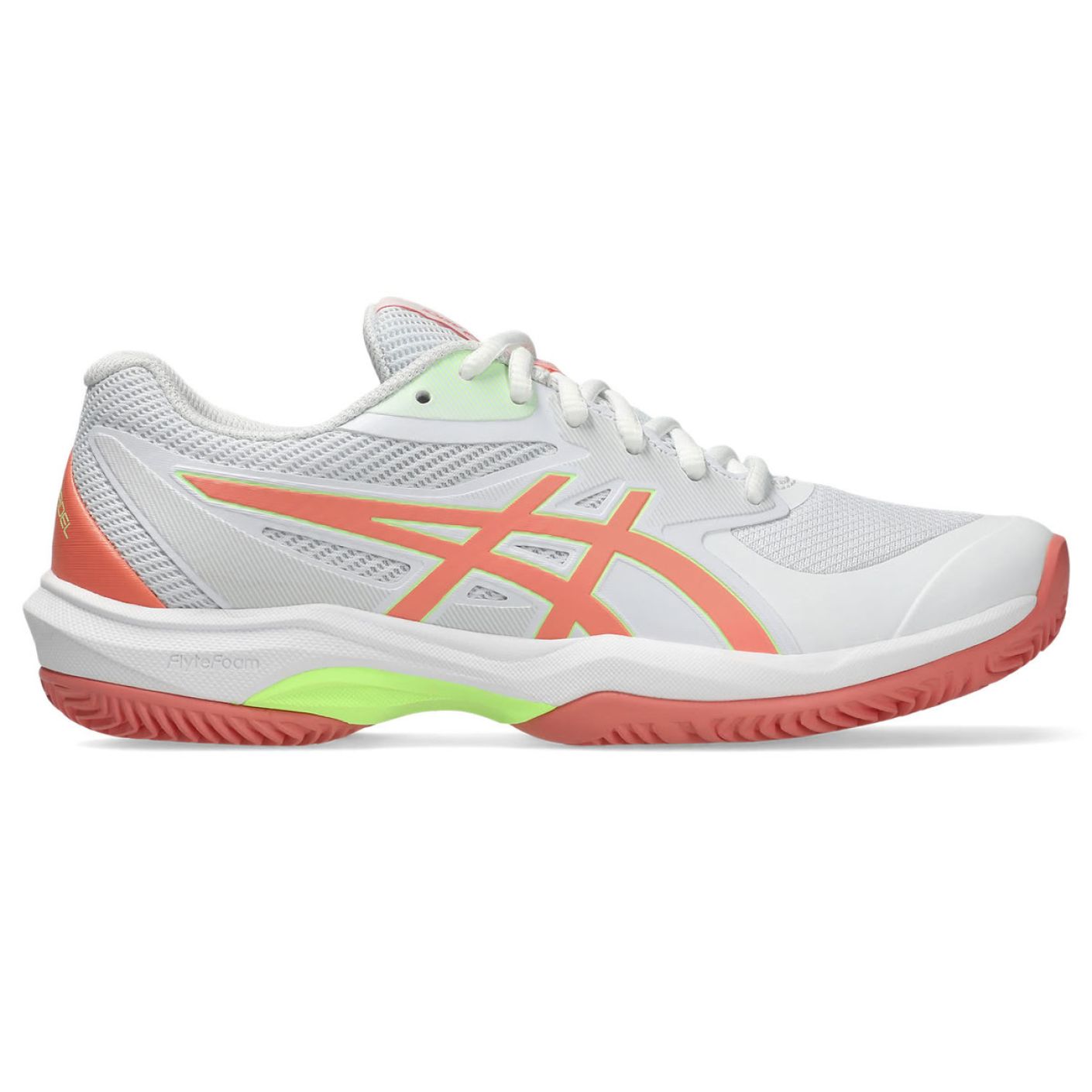 Asics Game Ff Padel White/Guava Women's
