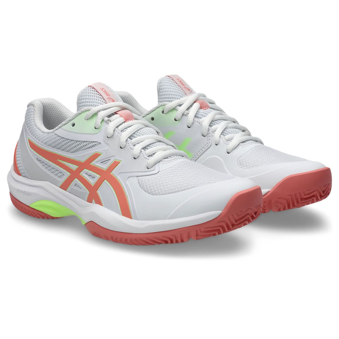 Asics Game Ff Padel White/Guava Women's