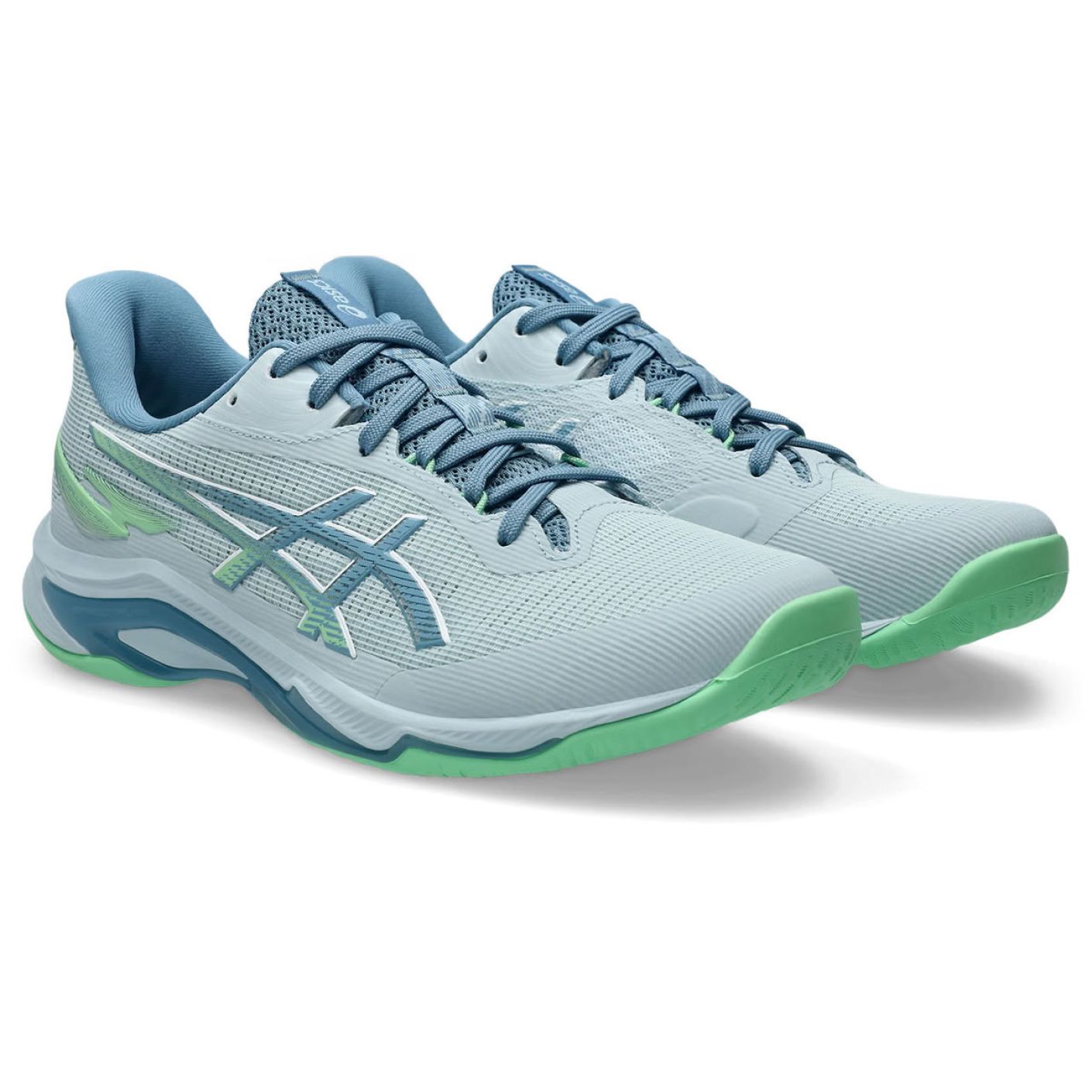 Asics Netburner Ballistic FF 4 Cool Grey/Saba Blue