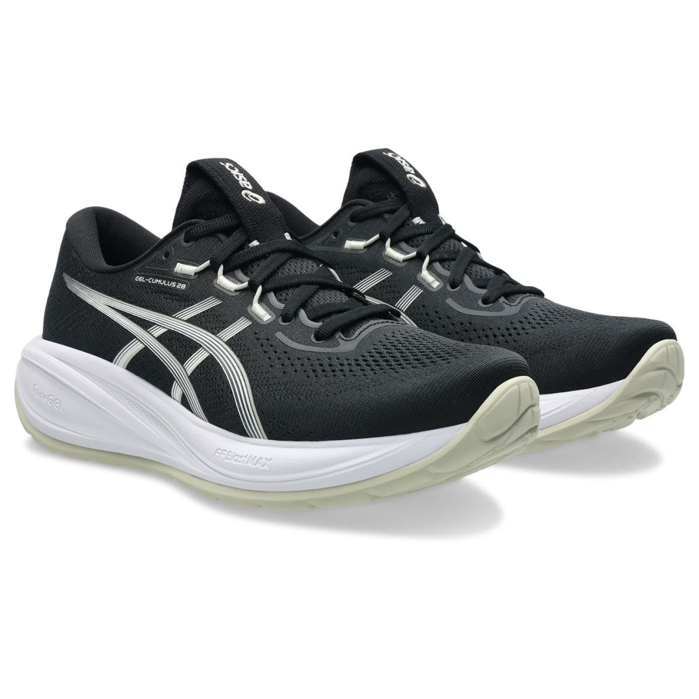 Asics Gel Cumulus 28 Black/White