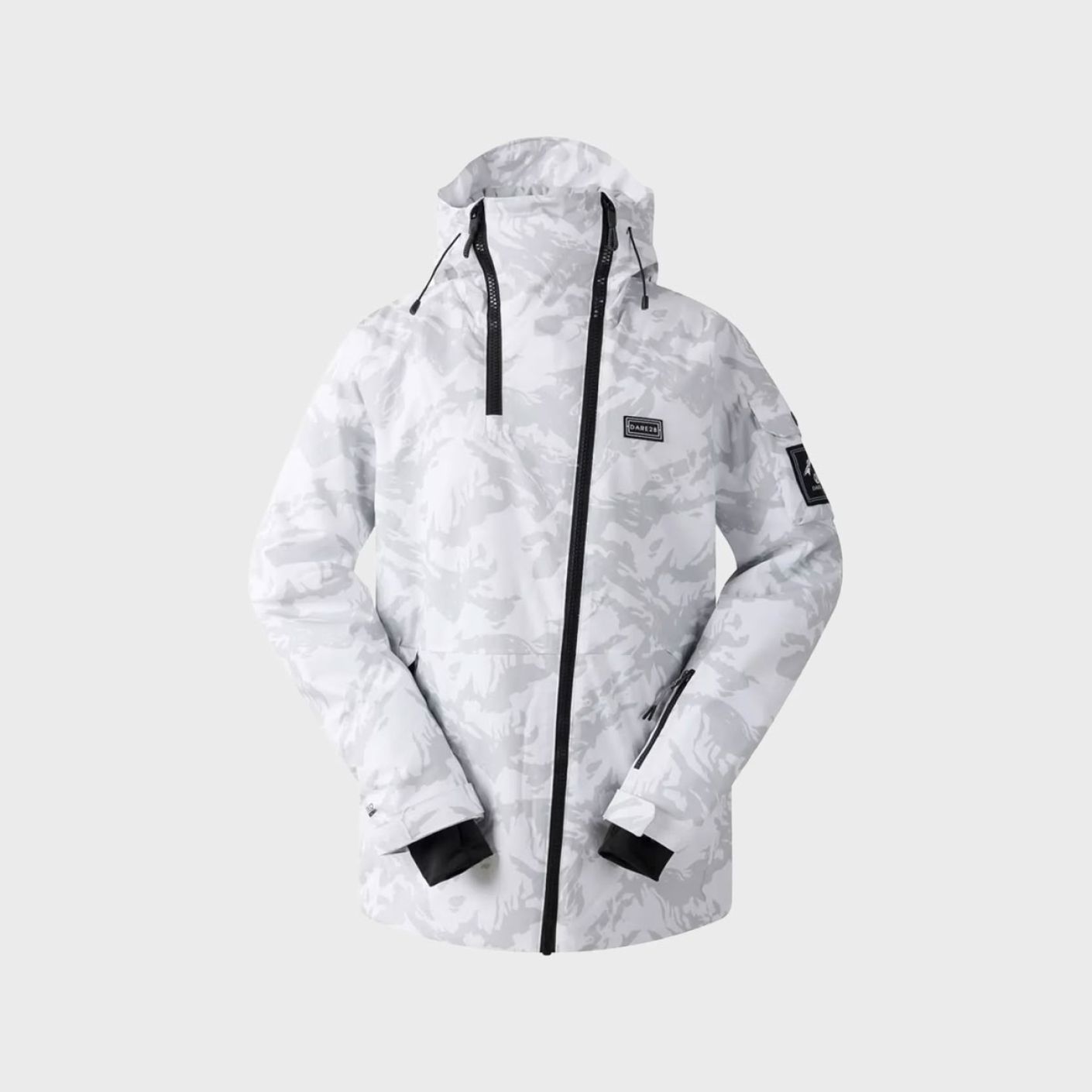 Dare2b Giacca Sci Gnarly Waterproof Bianca da Donna