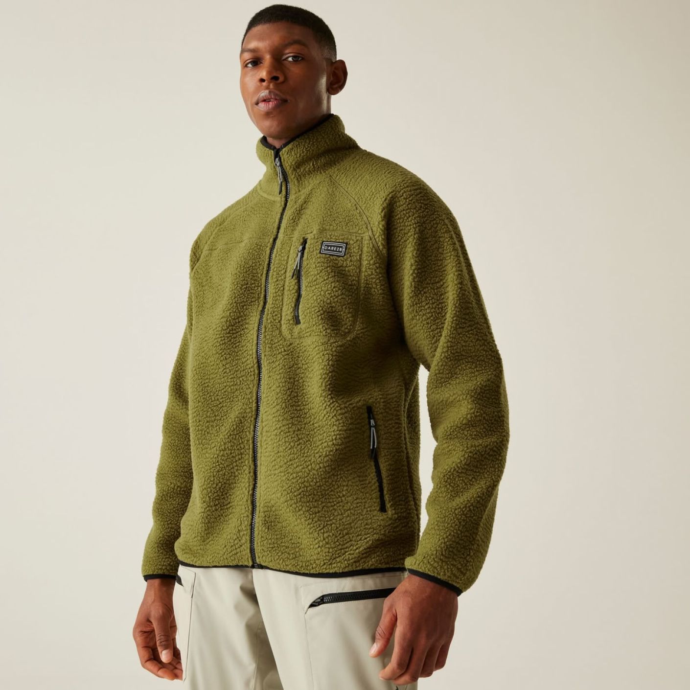 Dare2b Camber Fleece Olive Green for Men