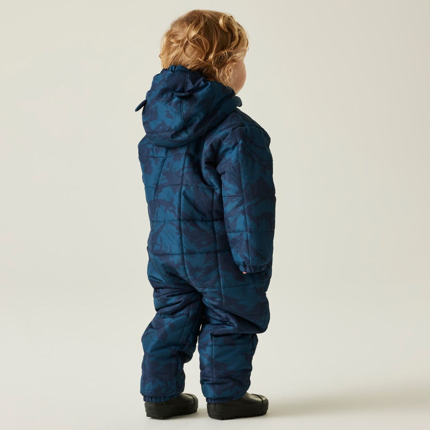Dare2b Infant Snowsuit III Moonlight Denim Mountain Print