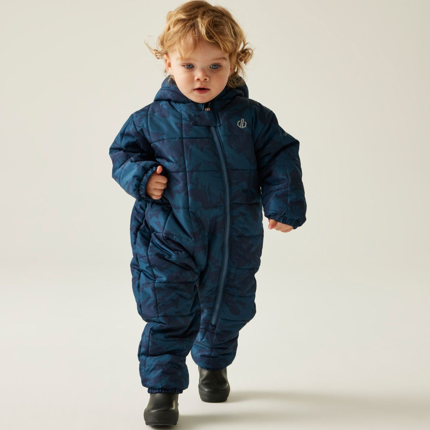 Dare2b Tuta Infant Snowsuit III Moonlight Denim Mountain Print