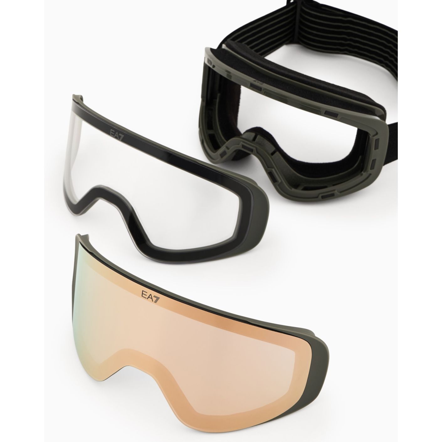 Ea7 Ski Mask Stormex Pro L Double Lens