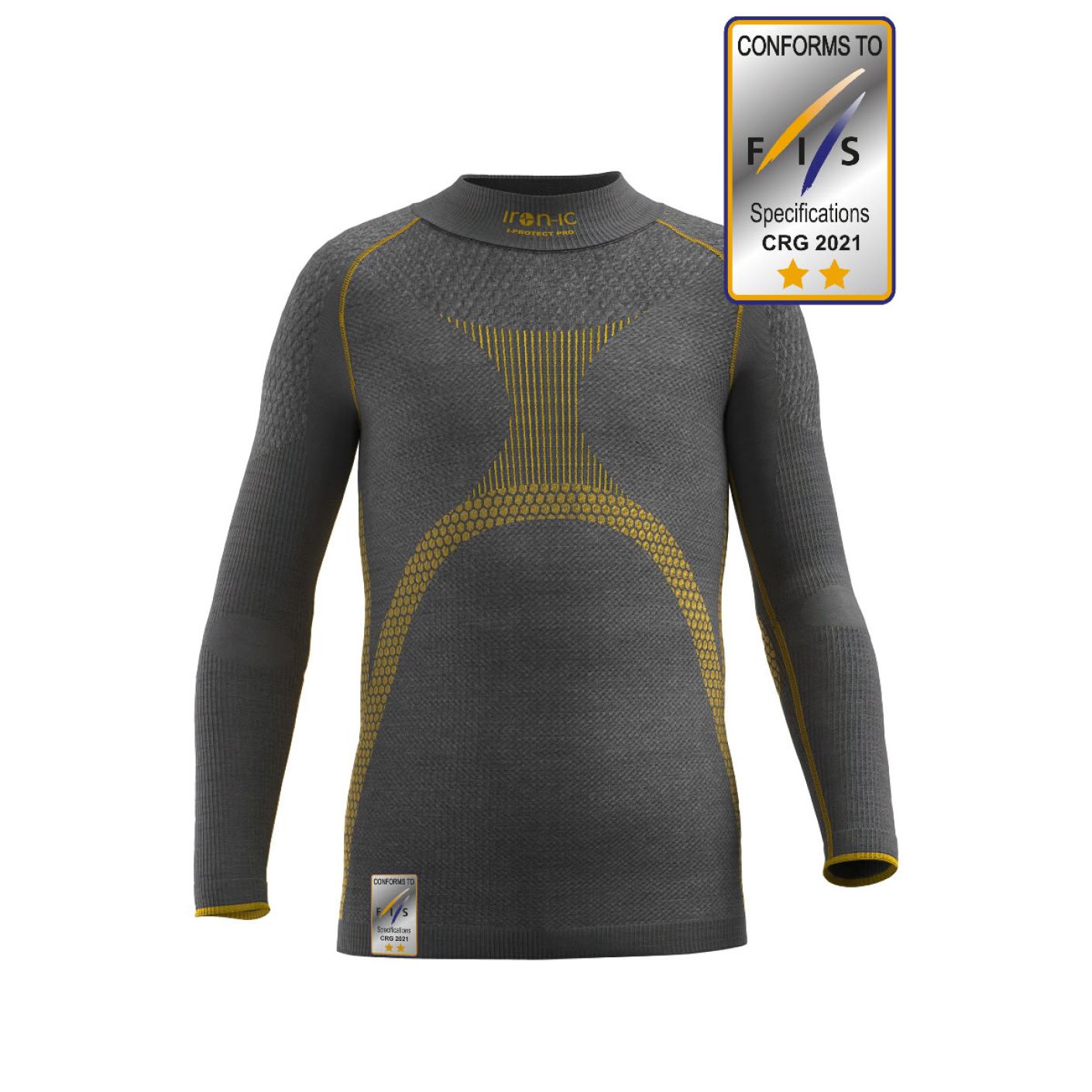 Iron-ic Maglia Cut-Resistant I-Protect Pro Junior Grigia