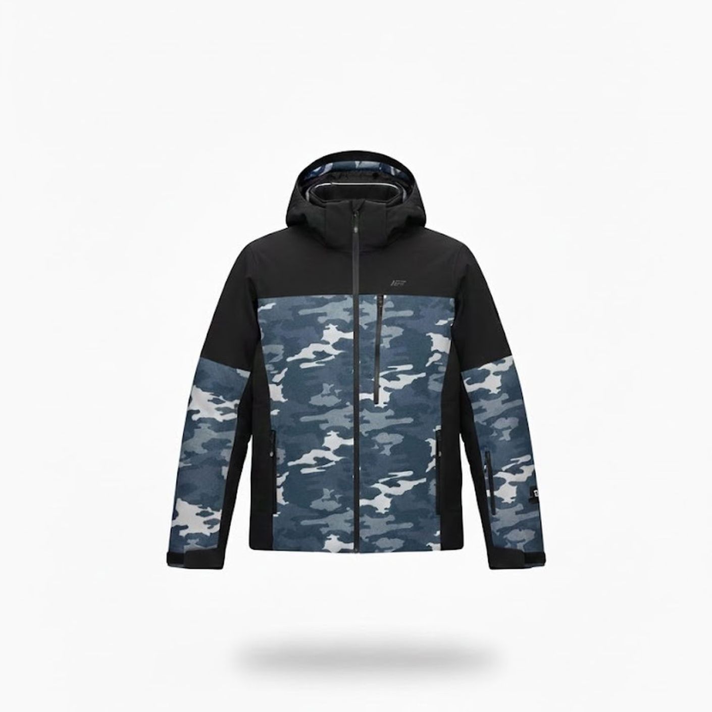 Astrolabio Giacca Sci Blu Camo da Uomo