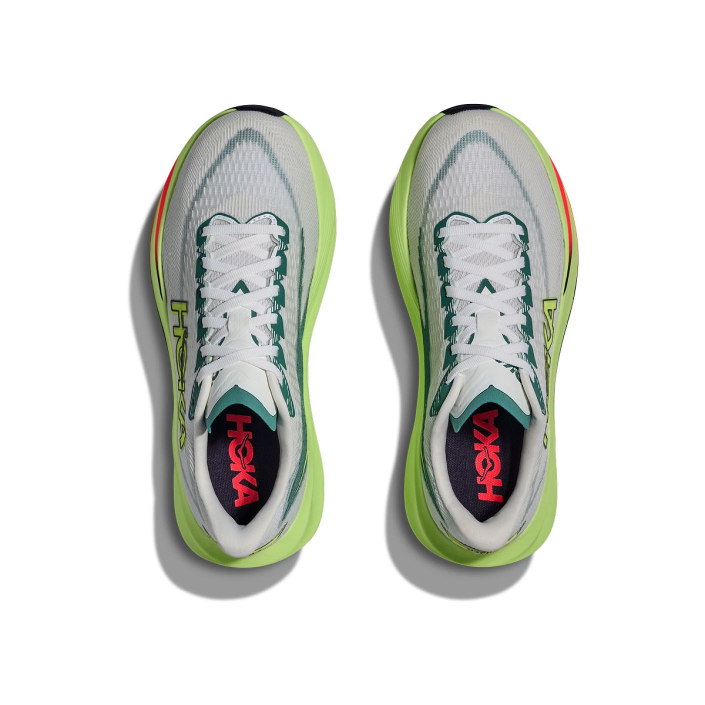 Hoka Mach 7 Frost/Neon Yuzu da Uomo