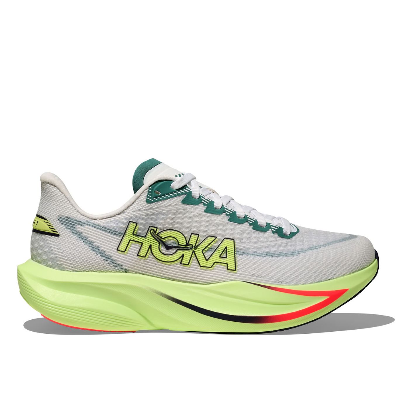 Hoka Mach 7 Frost/Neon Yuzu da Uomo