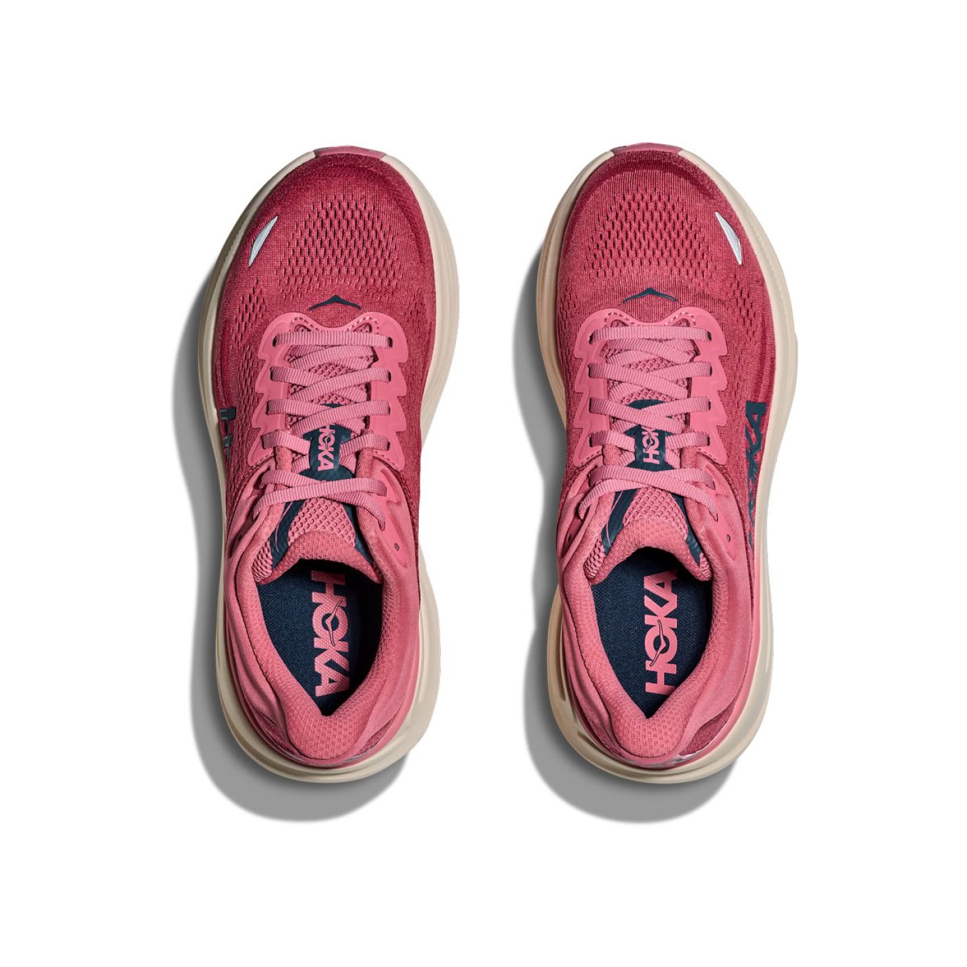 Hoka Bondi 9 Lingonberry/Cranberry da Donna