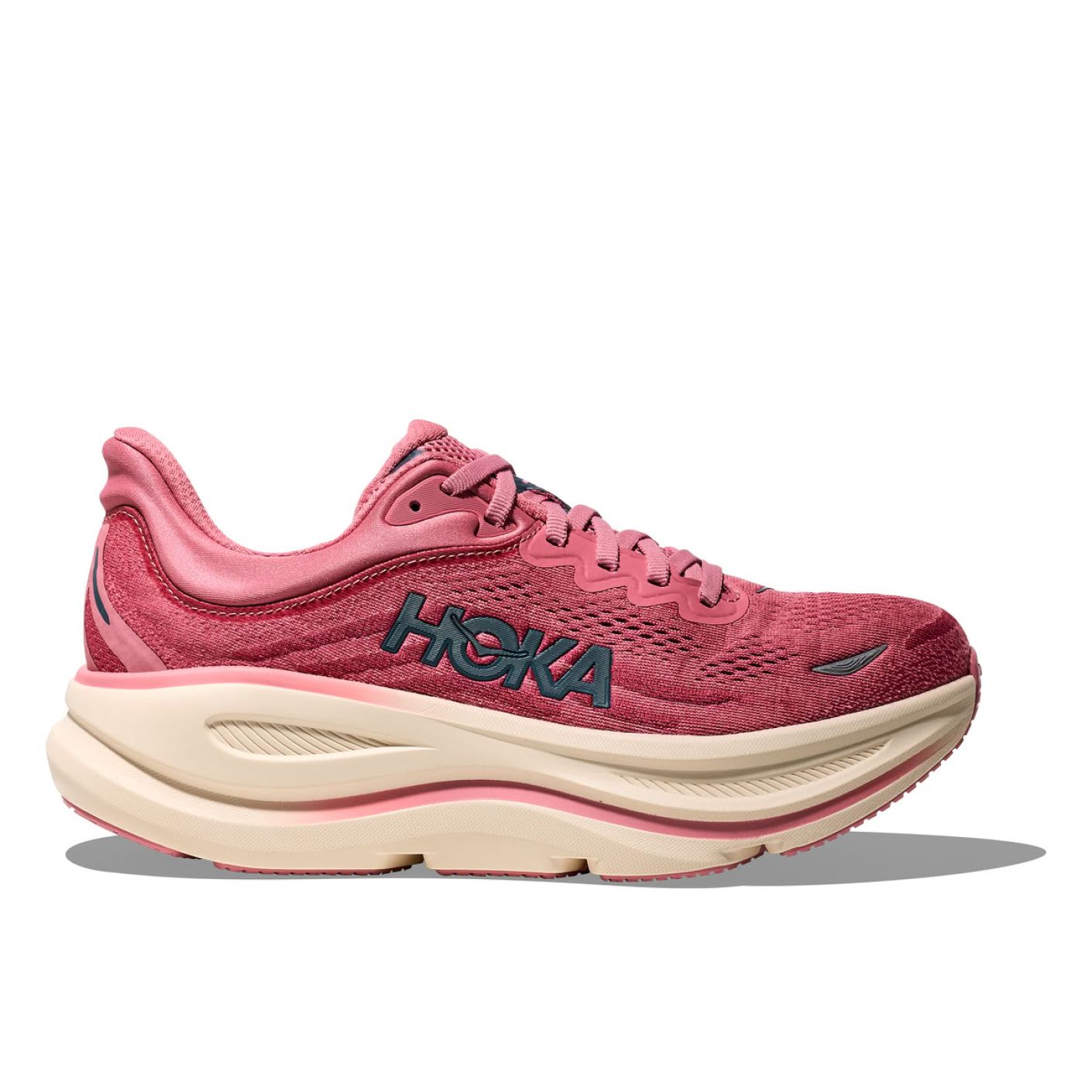 Hoka Bondi 9 Lingonberry/Cranberry da Donna