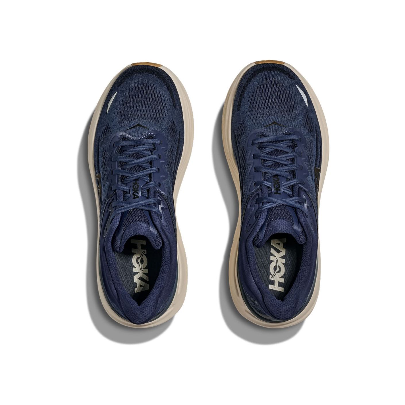 Hoka Bondi 9 Midnight Blue/Varsity Navy da Uomo