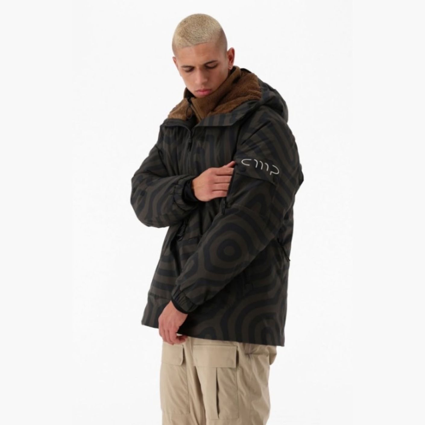 CMP Black Zebra Ski Jacket for Men