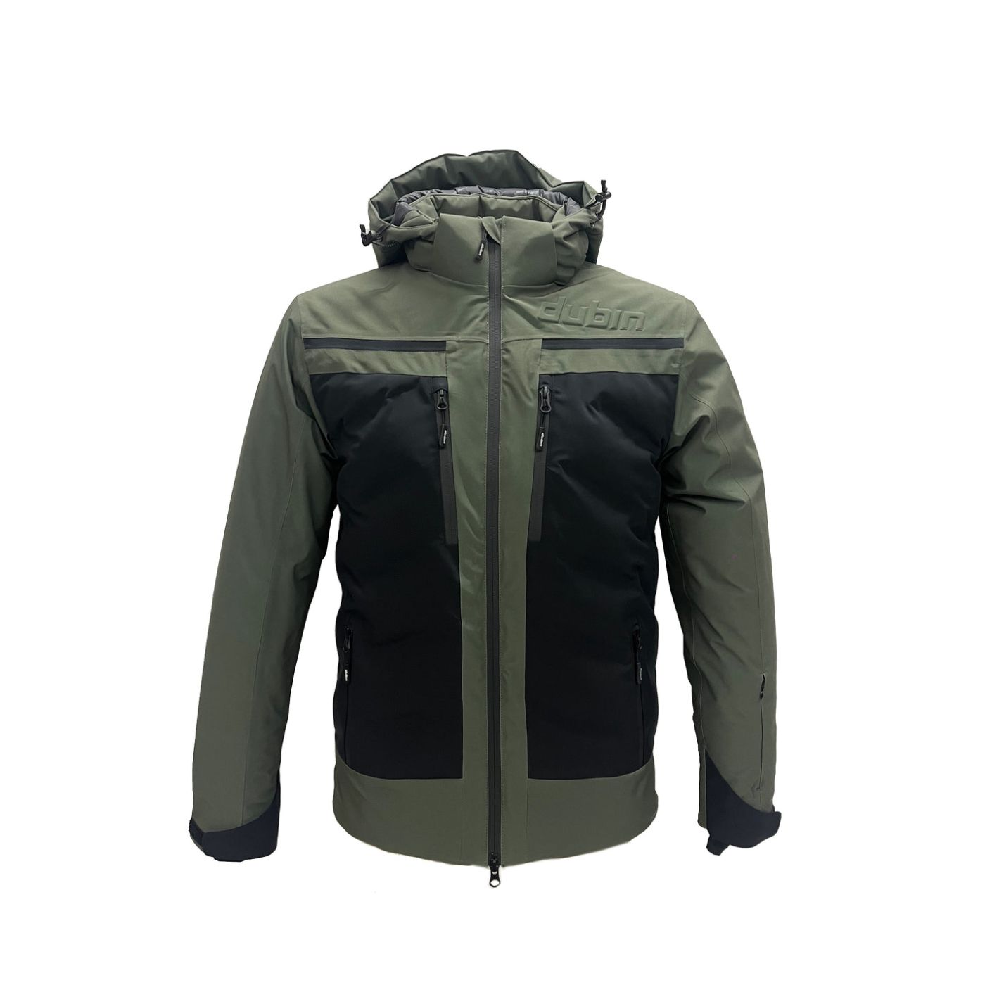 Dubin Men's Antelao Stretch Ski Jacket Military Green/Black