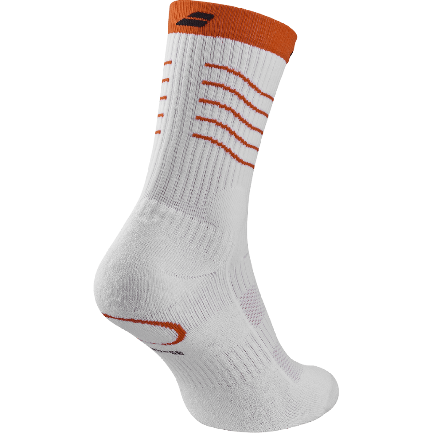 Babolat Calze Juan Lebron Mid-Calf Bianco/Arancione