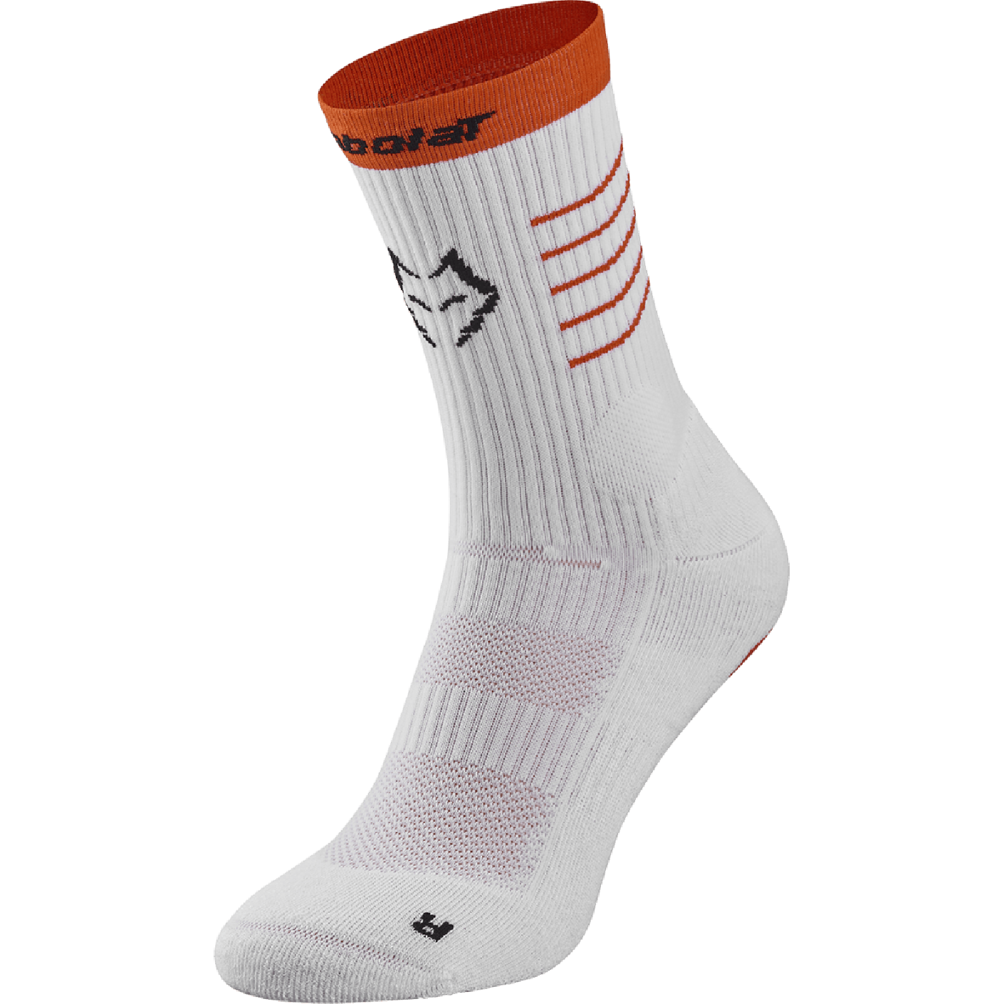 Babolat Socks Juan Lebron Mid-Calf White/Orange