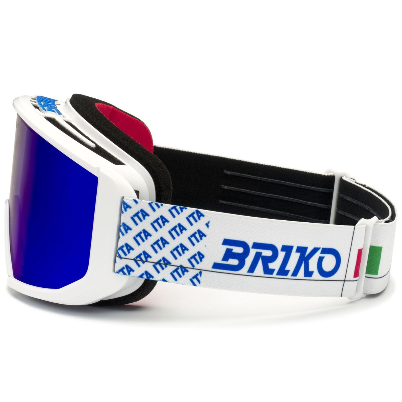 Briko Vulcano Mask Italia White Science Blue, lens Blue Cat.2